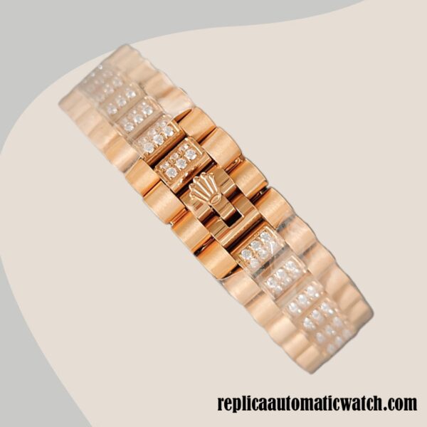 replica automatic Rolex Day-Date Men's Rolex Calibre 2813 128345 Automatic Rose Gold-tone - Image 4
