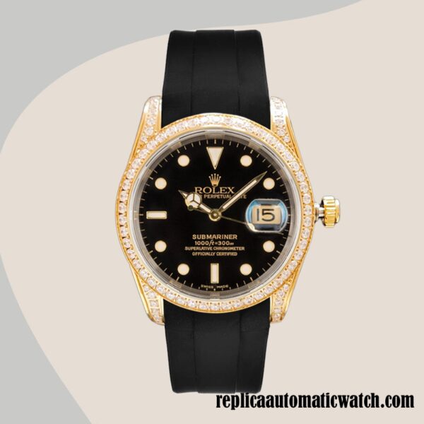 replica automatic Rolex Submariner 16613 Rolex Calibre 2813 Men's Automatic 13mm - Image 2