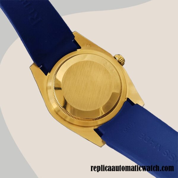 replica automatic Rolex Submariner 16613 Men's Rolex Calibre 2813 13mm Blue-tone - Image 3