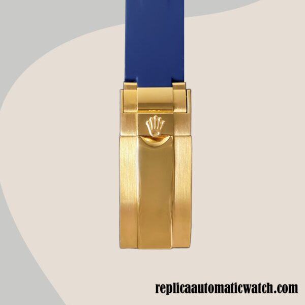 replica automatic Rolex Submariner 16613 Men's Rolex Calibre 2813 13mm Blue-tone - Image 4
