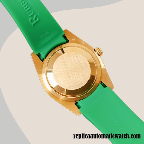 replica automatic Rolex Submariner Men's 16613 Rolex Calibre 2813 Green-tone Green Dial - Image 3