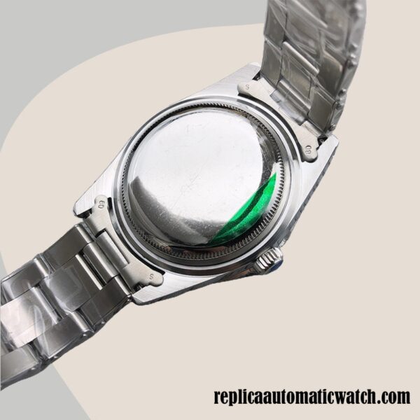 replica automatic Rolex GMT-Master 6542 Men's Rolex Calibre 2836 Silver-tone - Image 3