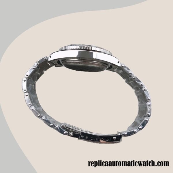 replica automatic Rolex GMT-Master 6542 Men's Rolex Calibre 2836 Silver-tone - Image 4