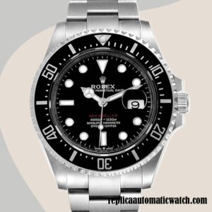 replica automatic Rolex Sea-Dweller Men's Rolex Calibre 2836 M126600-0002 Hands and Markers 15mm