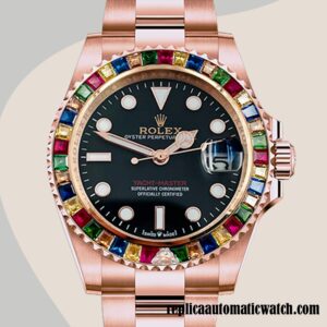 replica automatic Rolex Yacht-Master Rolex Calibre 2813 116695 Men's Black Dial Automatic