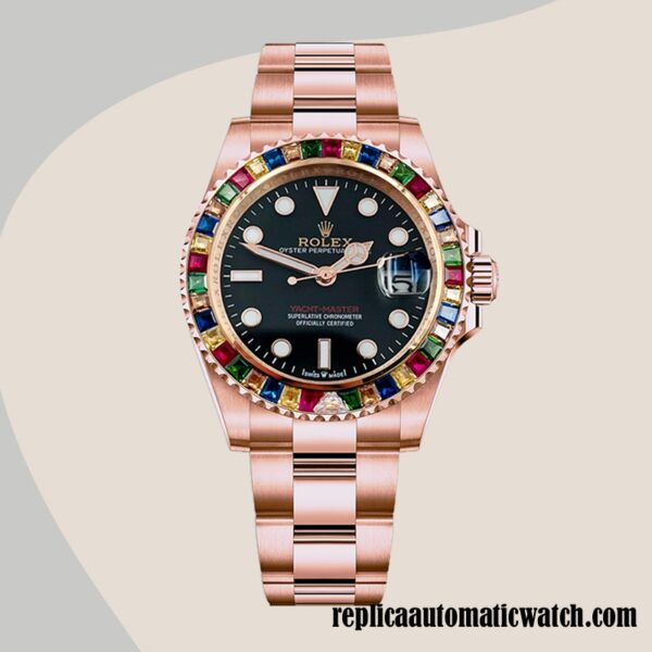 replica automatic Rolex Yacht-Master Rolex Calibre 2813 116695 Men's Black Dial Automatic - Image 2