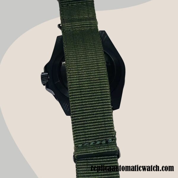 replica automatic Rolex Submariner Rolex Calibre 2813 Stealth Men's Black Dial Automatic - Image 4